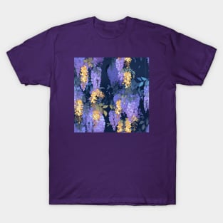 Wisteria pattern T-Shirt